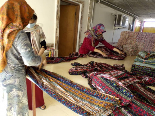 برگزاری دوره آموزشی خیاطی در شهرستان گمیشان